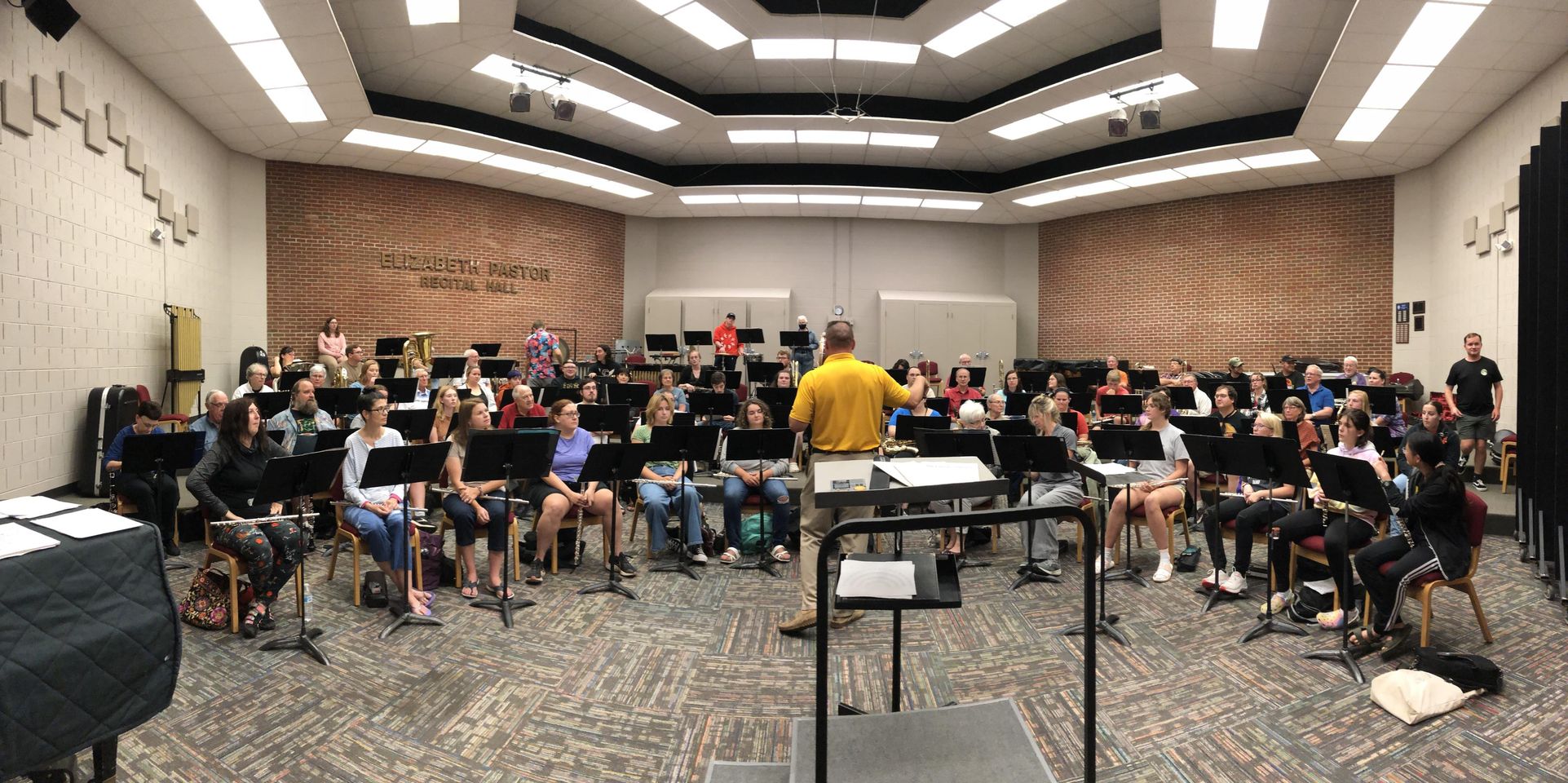 Ashland Area Community Concert Band join a music group