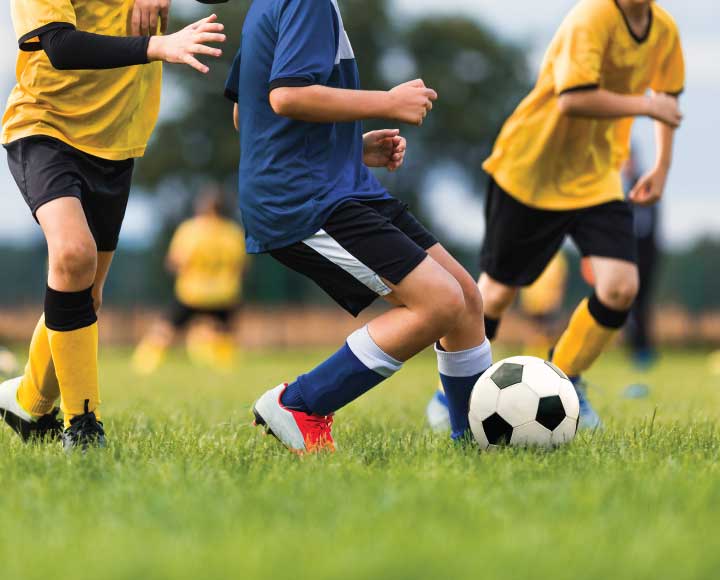kids playing soccer at kroc center ashland ohio