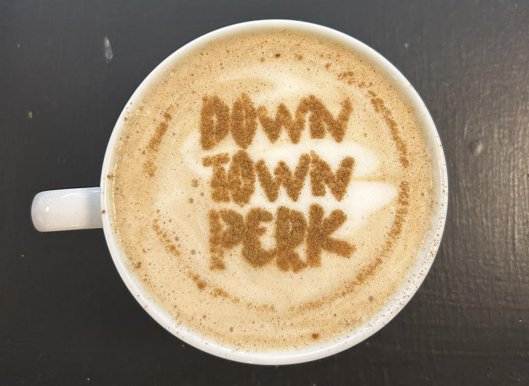 downtown ashland ohio perk coffee shop specials