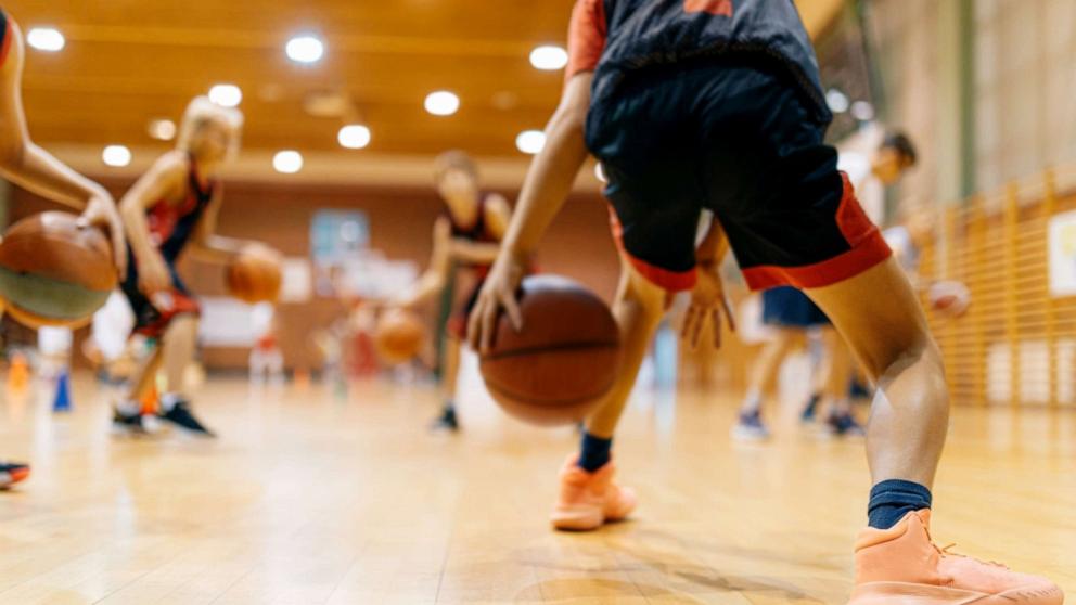 kids playing basketball at kroc center ashland ohio