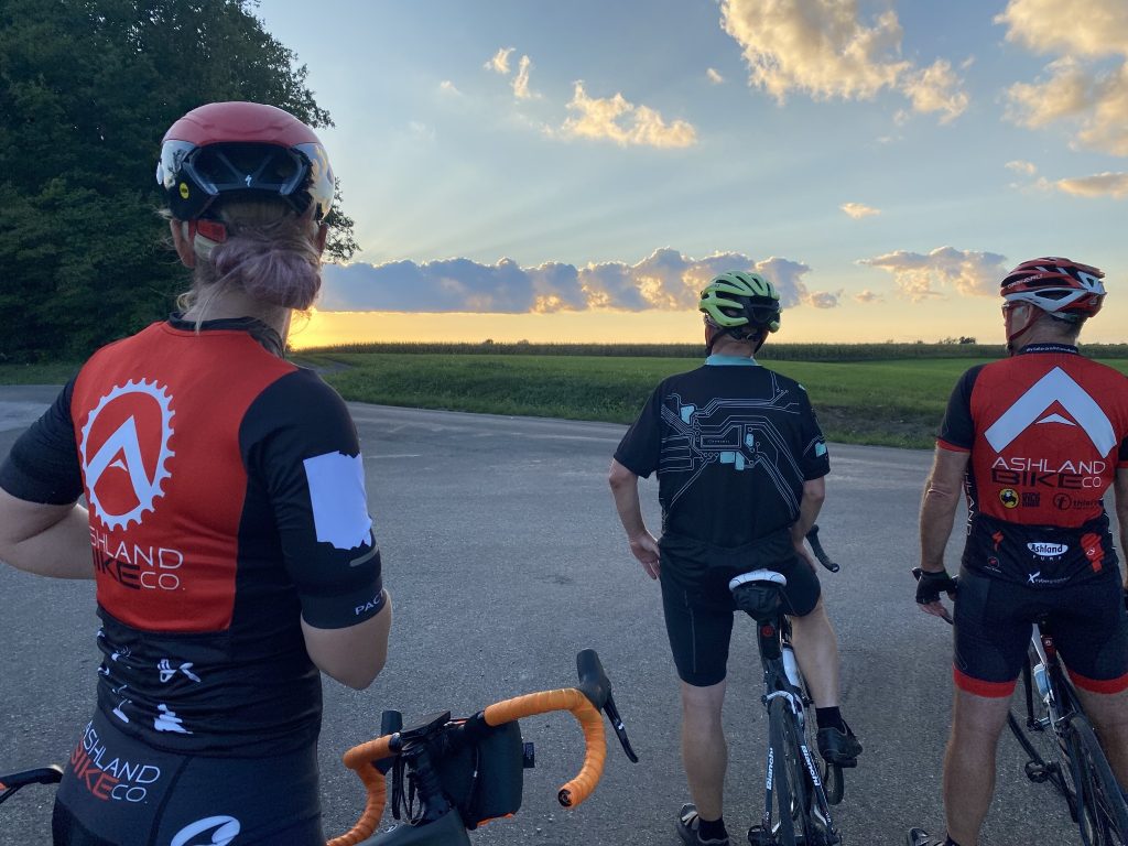 thursday night bicycle ride from ashland ohio bike co
