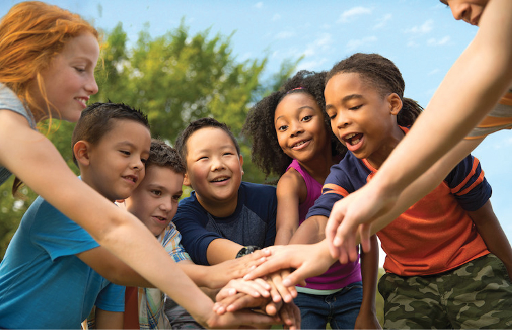 group of kids playing at the ashland ohio YMCA