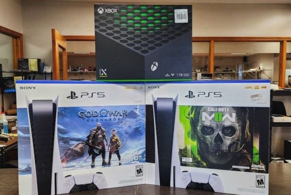 New in box gaming systems