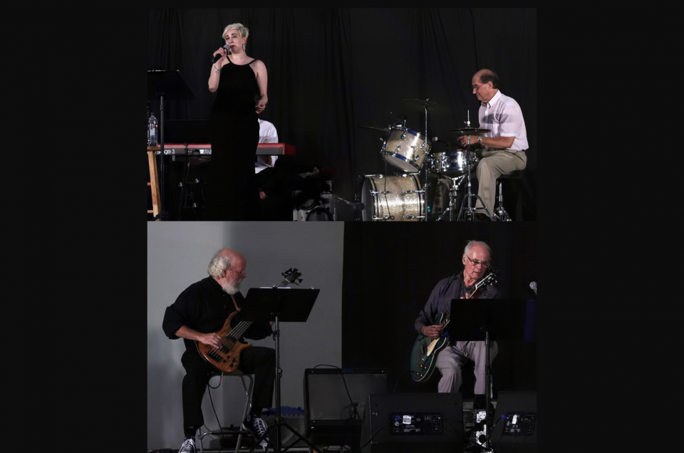 members of the south street jazz performing