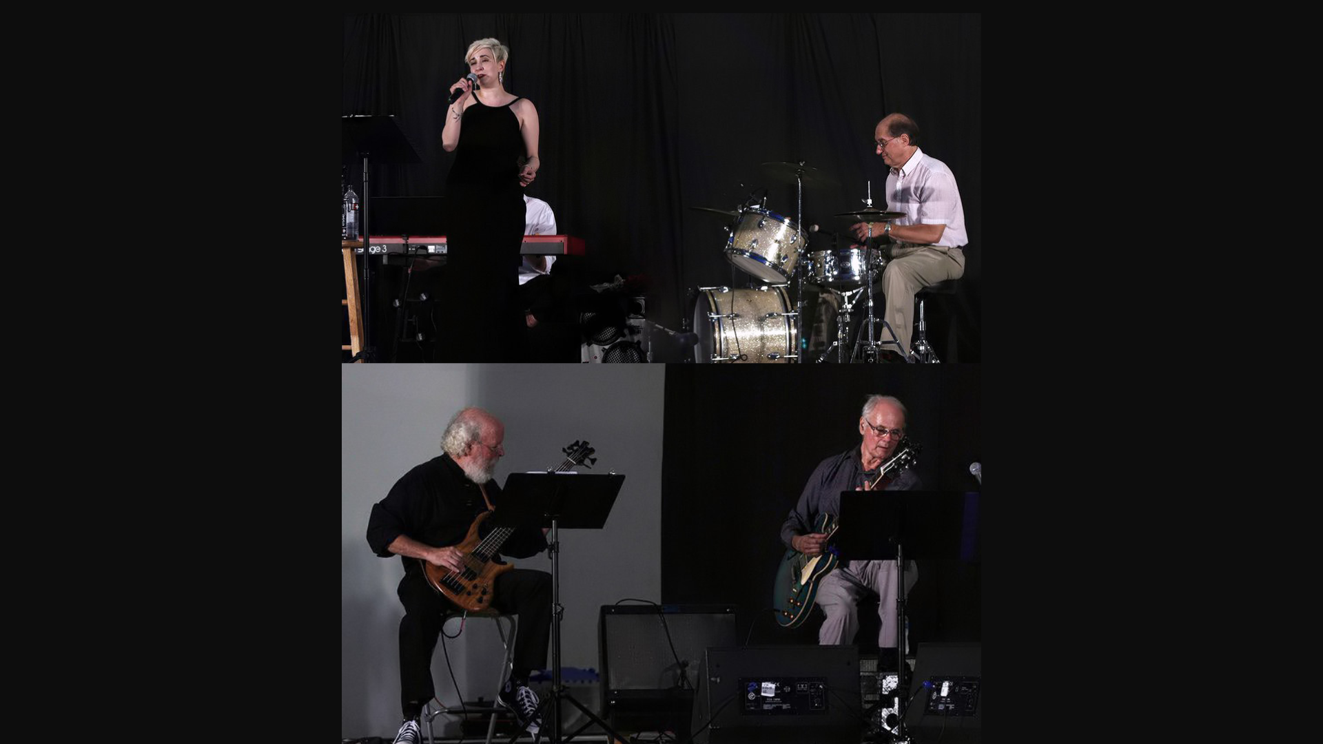 members of the south street jazz performing