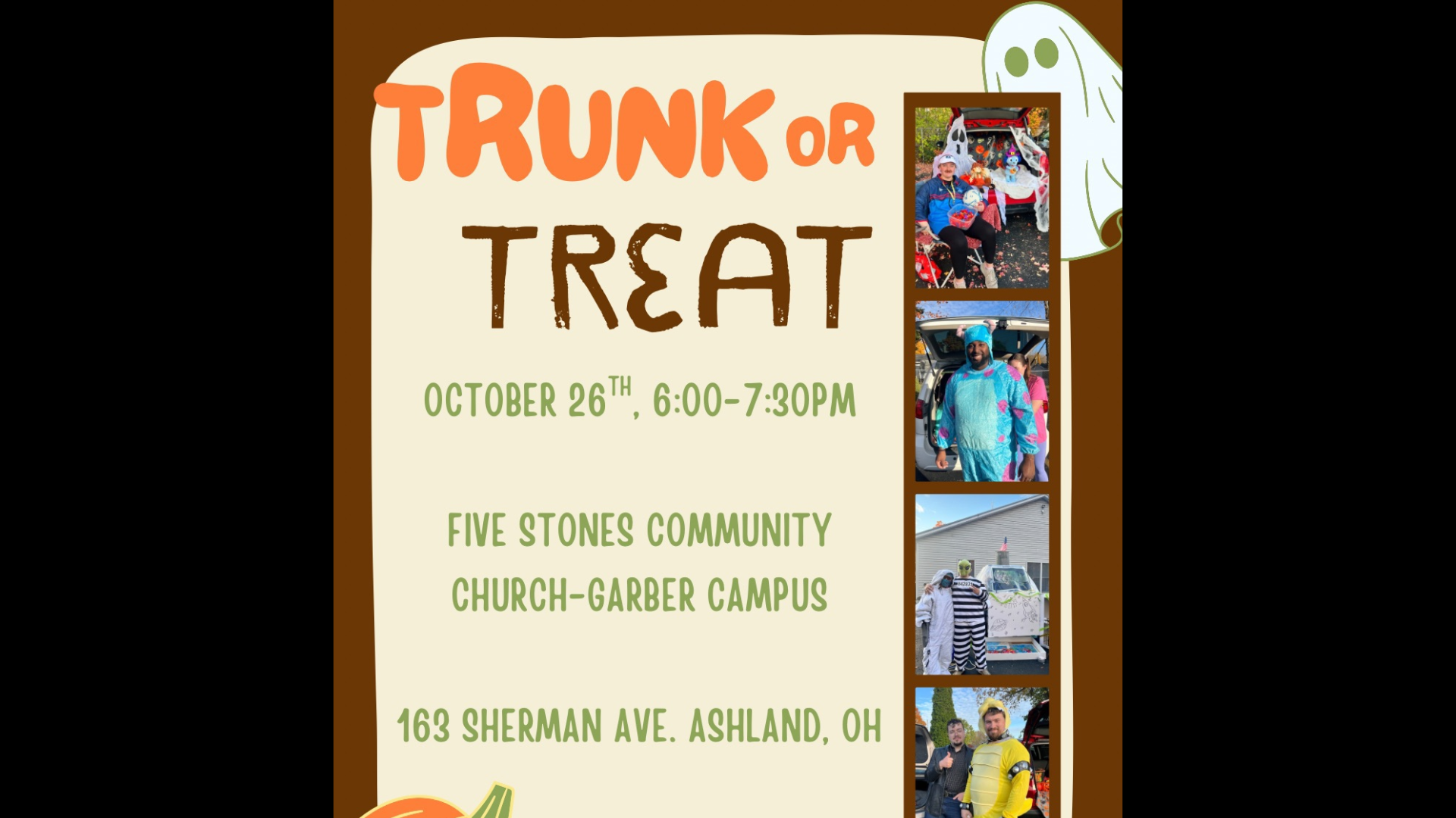 5 Stones Trunk or Treat